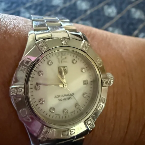 Tag Heuer Aquaracer Diamond Women's Watch - Picture 2 of 10